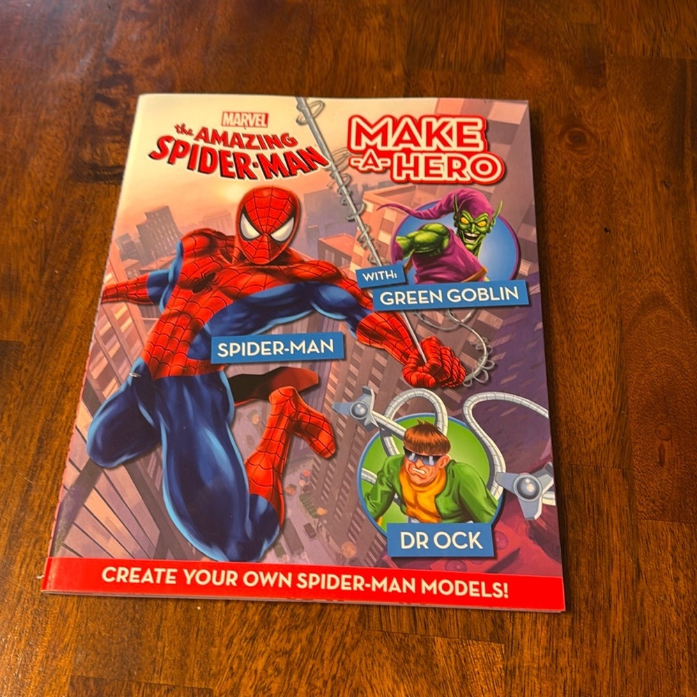 Spider-Man activity book!!